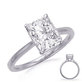 White Gold Engagement Ring