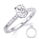 White Gold Engagement Ring