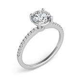 White Gold Engagement Ring