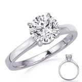 White Gold Engagement Ring