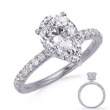 White Gold Engagement Ring