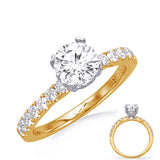 Yellow Gold Engagement Ring