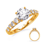 Yellow Gold Engagement Ring