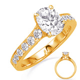 Yellow Gold Engagement Ring