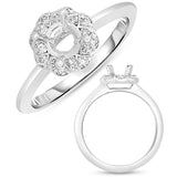 White Gold Engagement Ring