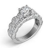 White Gold Engagement Ring