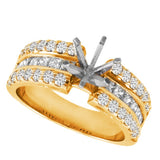 Yellow Gold Engagement Ring