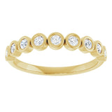 14K Yellow 1/4 CTW Lab-Grown Diamond  Anniversary Band