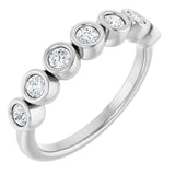 Platinum 3/8 CTW Lab-Grown Diamond  Anniversary Band