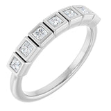 14K White 1/3 CTW Lab-Grown Diamond  Anniversary Band