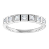 14K White 1/3 CTW Lab-Grown Diamond  Anniversary Band