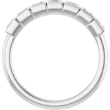 Platinum 1/3 CTW Lab-Grown Diamond  Anniversary Band