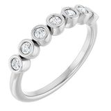 14K White 1/5 CTW Lab-Grown Diamond  Anniversary Band