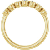 14K Yellow 1/5 CTW Lab-Grown Diamond  Anniversary Band