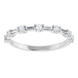 Platinum 1/3 CTW Lab-Grown Diamond  Anniversary Band