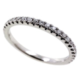 14 KT Rounds Shape White Gold Wedding Band