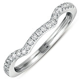 14 KT Rounds Shape White Gold Matching Band For En7278