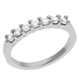14 KT Rounds Shape White Gold Bridal Band