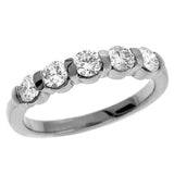 14 KT Rounds Shape Diamond Band