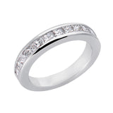 14 KT Princess Shape Diamond Princess Band