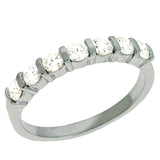 14 KT Rounds Shape Single Row Channel Band