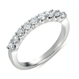 14 KT Rounds Shape White Gold  Wedding Band