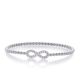 14 KT Rounds Shape White Gold Diamond Bracelet
