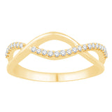14 KT Rounds Shape Yellow Gold Diamond Ring