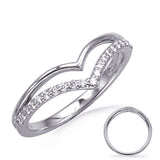 14 KT Rounds Shape White Gold Diamond Ring