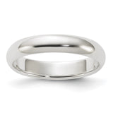 Sterling Silver 4mm Half Round Size 13.5 Band