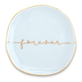 FOREVER Ceramic Trinket Tray